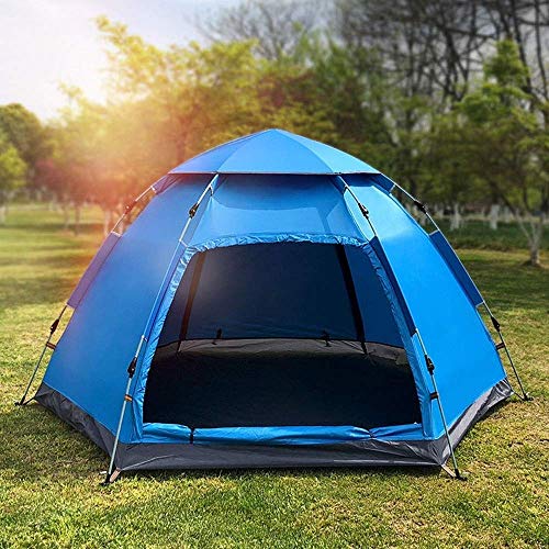 Carpa GeRRiT para camping 3-5 personas, pop-up, doble capa miniatura 3