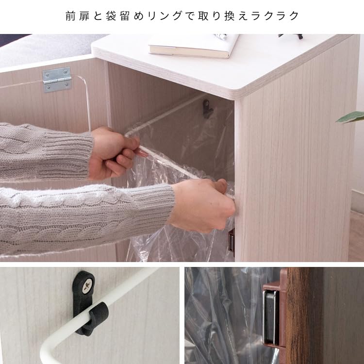 Amazon｜宮武製作所 ダストボックス コンパクトサイズ ニオイ漏れを