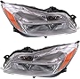 For Buick Regal Headlight Assembly 2011 2012 2013 Driver and Passenger Side Pair/Set | Halogen | GM2502353 + GM2503353 | 22794767 + 22794766