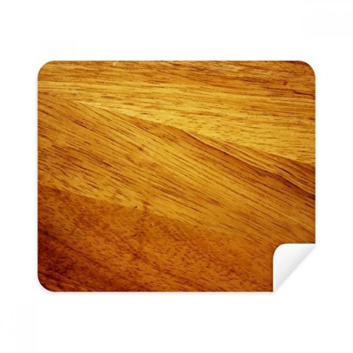 Wood Irregular Subtued Stripes Pattern Cleaning Cloth Screen Cleaner 2pcs Suede Fabric