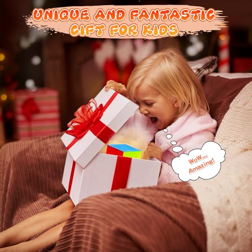 Sisys 6 Pack Speed Cube Set, Cubi Magici Di Velocità 2X2X2 3X3X3 4X4X4 Pyraminx Megaminx Skewb Puzzle Cubes Senza Adesivo Puzzle Cubo Giocattolo Per Bambini E Adulti - 7