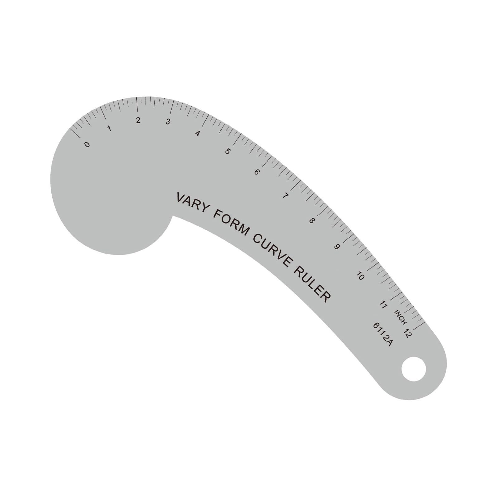 Aluminum Sewing Ruler for Smooth Cutting Line Home Tailoring Projects Permanent Metal Measuring Scale