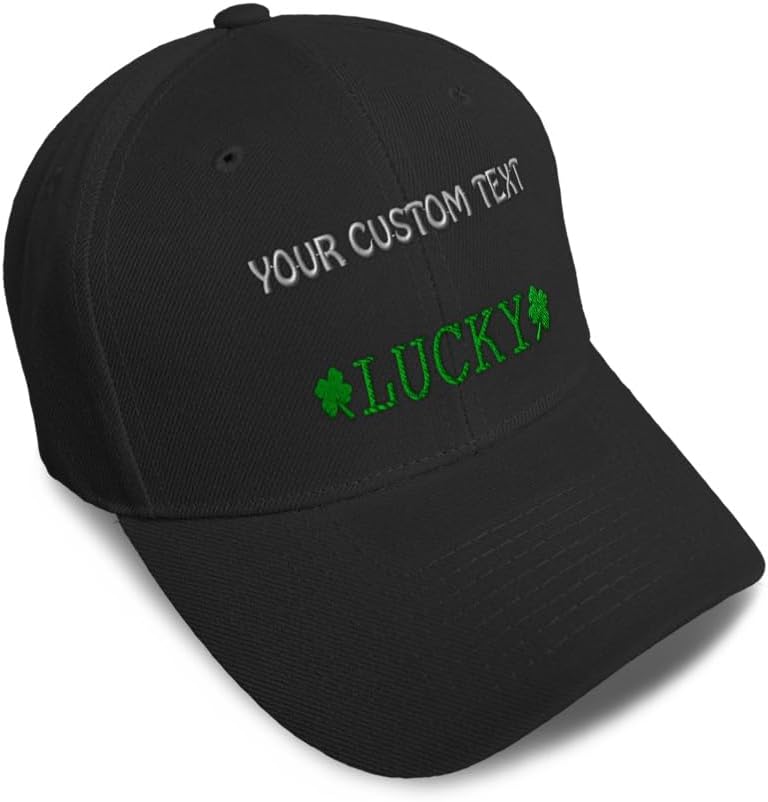 Kids Toddler Baseball Cap Lucky Clover St Patrick's Irish Ireland Boys Caps & Girls Caps Cotton