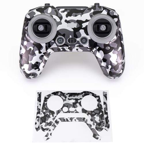 Image of WRAPGRADE Skin Compatible with DJI FPV RC /FPV Remote Controller 3 (Grayish Camo)