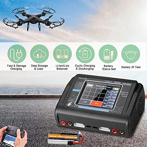 RUIZHI Caricabatteria Lipo Touch Screen