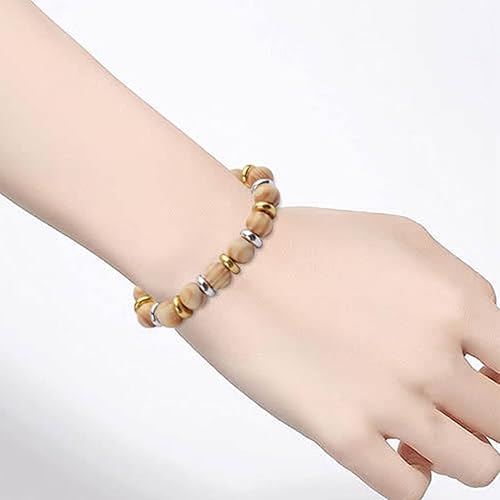 Miniatura 6 de 1000 cuentas espaciadoras redondas planas para manualidades, cuentas espaciadoras de disco doradas y plateadas, cuentas sueltas para hacer joyas,