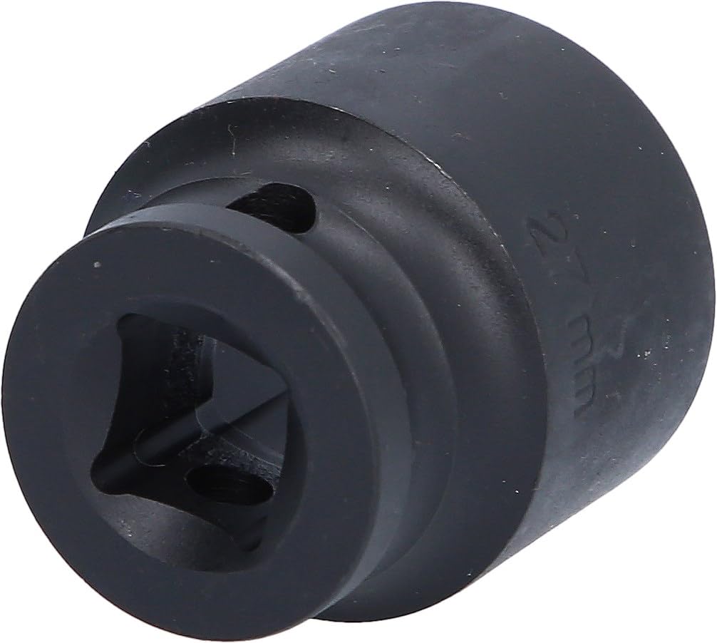 KS Tools 515.1027 1/2" Bussola esagonale p.avvitatori ad impulsi,corta,27mm