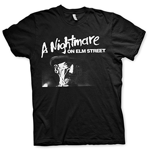 Hybris Nightmare On ELM St Freddy Krueger Photo Oficial Camiseta para Hombre (XX-Large)