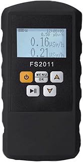 Detector de radiação nuclear portátil portátil Alarme de dose de radiação Laboratório doméstico Hospital Contador Geiger radioativo de mármore multifuncional Detector digital de radiação nuclear de tela grande com bateria