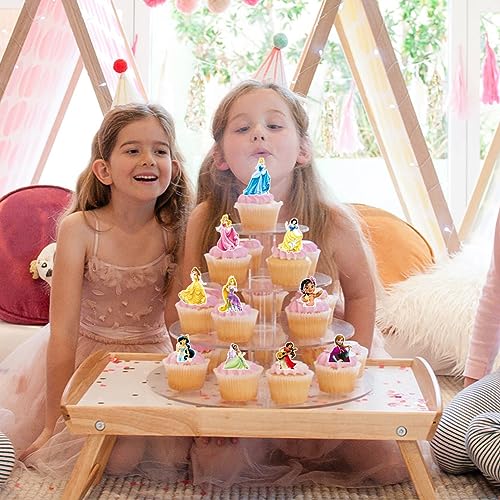 OCDSLYGB Principesse Cake Topper 49 Pezzi