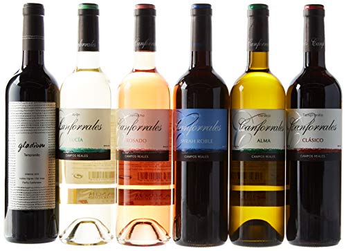 Canforrales Pack de Vino "Experiencia", - Paquete de 6 x 750 ml - Total: 4500 ml