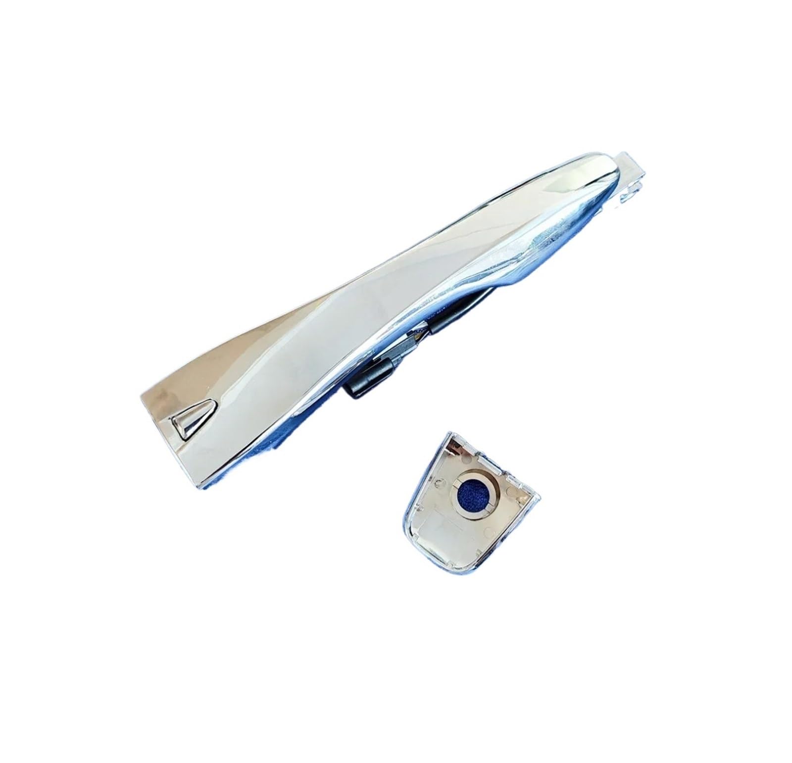 Pacsci Left 1Pc Car Outer Door Handle For Nissan For Altima For Teana For Pathfinder 2013-2018 With Buttons And Sensing Cables Chrome Exterior Door Handle(Left 1Pc)