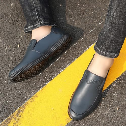 Dress Shoes for Men Men's Casual Leather Sports Shoes Mocha Steir Style for Comfort and Versatility3