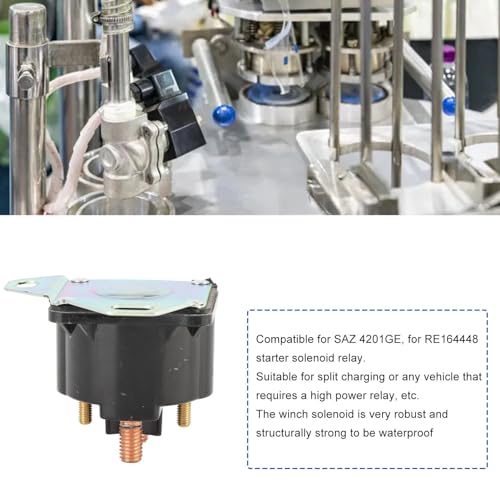Relais électrovanne 4 bornes connexion stable Saz 4201GE
