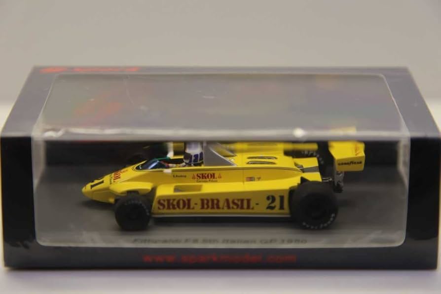 Amazon | スパークモデル 1/43 フィッティパルディ F8 1980 F1 Amazon | スパークモデル 1/43 フィッティパルディ F8 1980 F1
