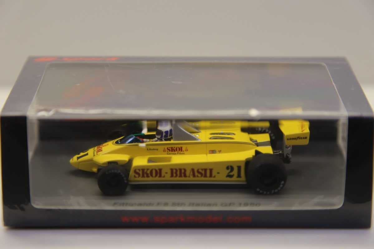 スパーク 1/43 フィッティパルディF8 K.ロズベルグ 1980イタリアGP ミニカー/完成品 スパーク 1/43 フィッティパルディ F8 1980 F1