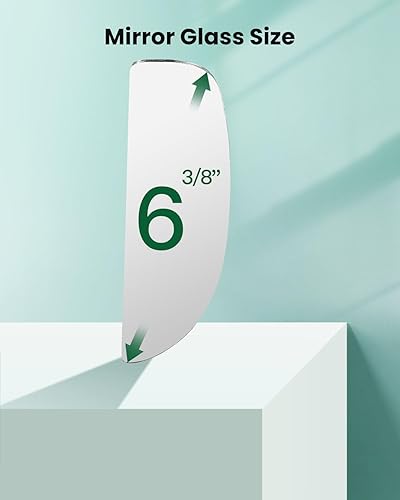 Miniatura 2 de SCITOO Espejo lateral de repuesto para Ford F-250 F-350 F-450 F-550 Super Duty 2000-2005 para Ford Excursion, espejo lateral inferior izquierdo