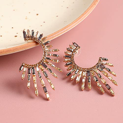 Image of SOHI Designer Cuff Earrings for women & girls, cute earrings for girls, fancy earrings for women stylish, fashion jewellery for women, Light Weight stylish, Cuff Earring, One Ear Cuff, Ear wire