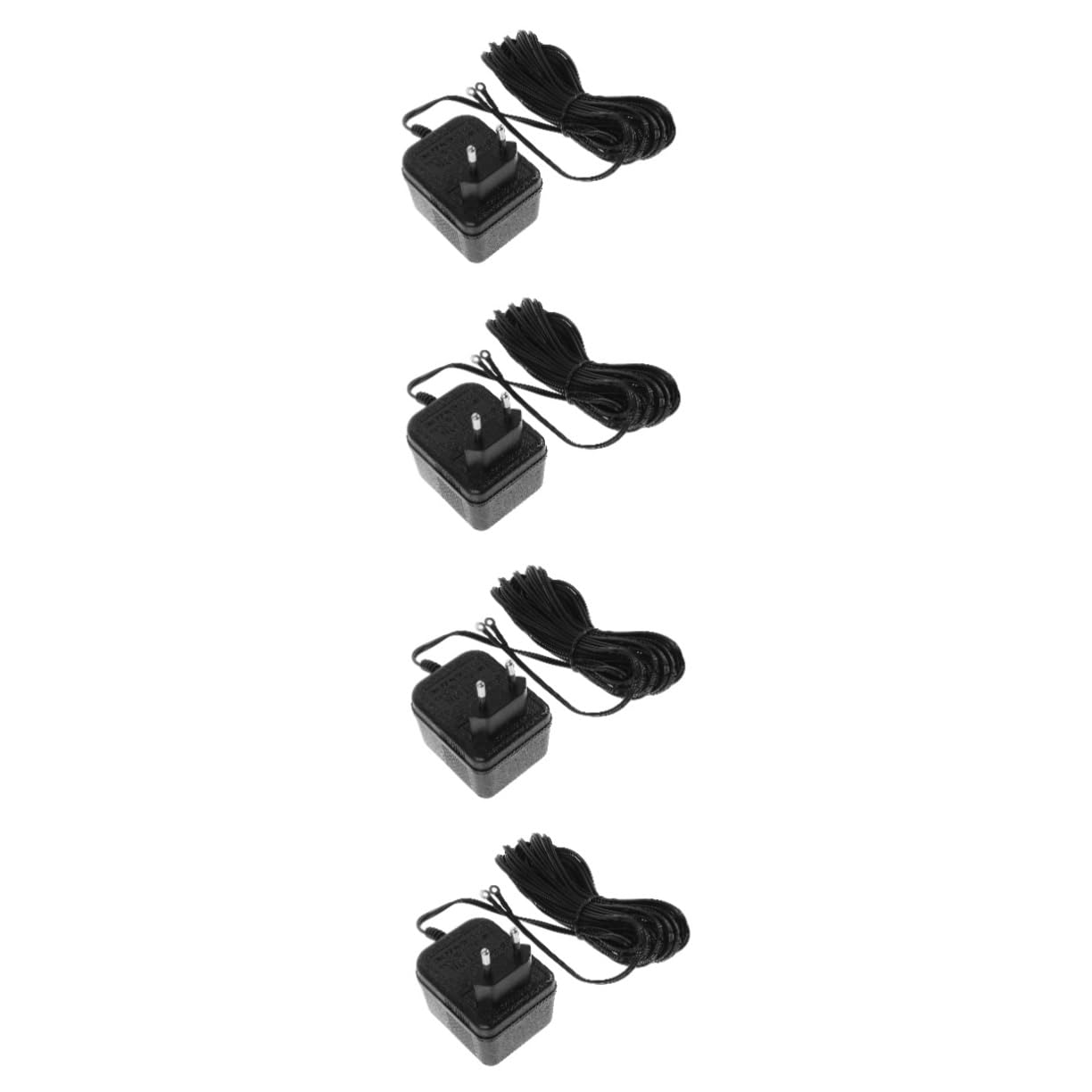 HOMSFOU 4piezas Transformador De Timbre Adaptador De Alimentación Para Timbres De Puerta Instalación Fácil Compatible Seguridad Certificada Cable Para Flexibilidad