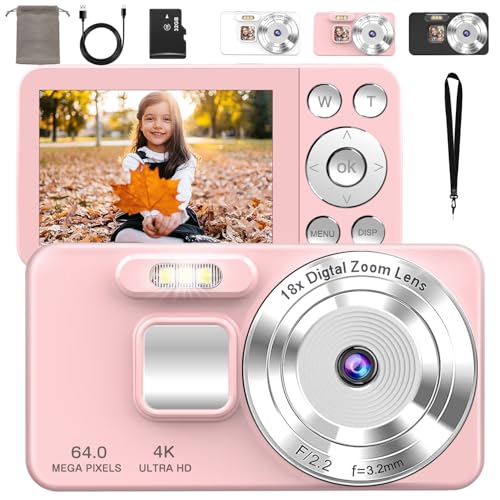 Amazon | QZT デジタルカメラ 4K デジカ 6400万画素 OTG対応 スマホ