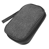 L'organisation des câbles peut stocker de petits accessoires numériques que des écouteurs, des adaptateurs d'alimentation, des cartes mémoire, des cordons d'alimentation, des câbles usb, des piles, etc., organisateur de cordon de voyage portable