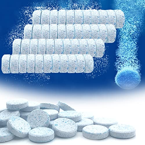 50 Pcs Car Windshield Washer Fluid Tablets, Car Glass Solid Wiper Cleaning Tablets, Easy To Use Windshield Wiper Fluid Solid Tablets For Most Cars Suv Trucks #TOP27