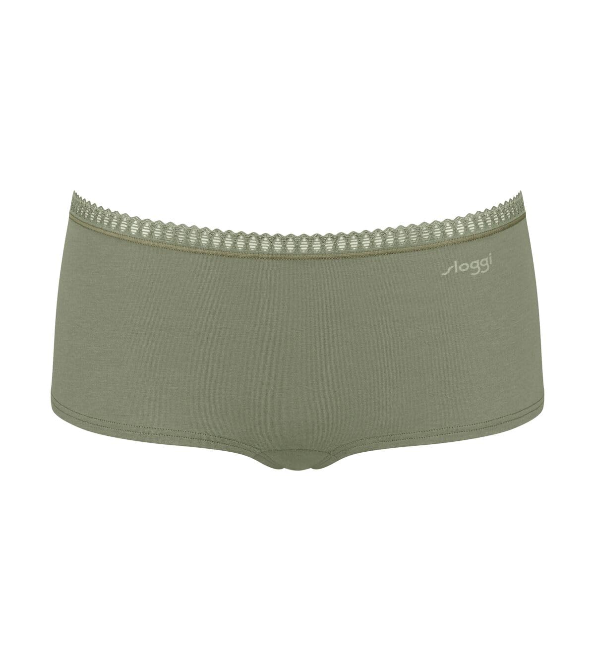 Sloggi Women's GO Crush Short C3P Underwear, Green - Dark Combination, L