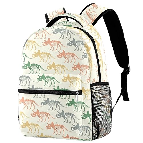Sac à dos de voyage Campus dinosaure crâne multicolore 40cm