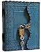 Prastara Leather Journal Notebook 7x5 inch Vintag Bound Journals Handmade for Men and Women Unlined Craft Paper 200 Pages, Notepad Diary, Pocket Diary To Write In Best Gift Halloween decor and christmas