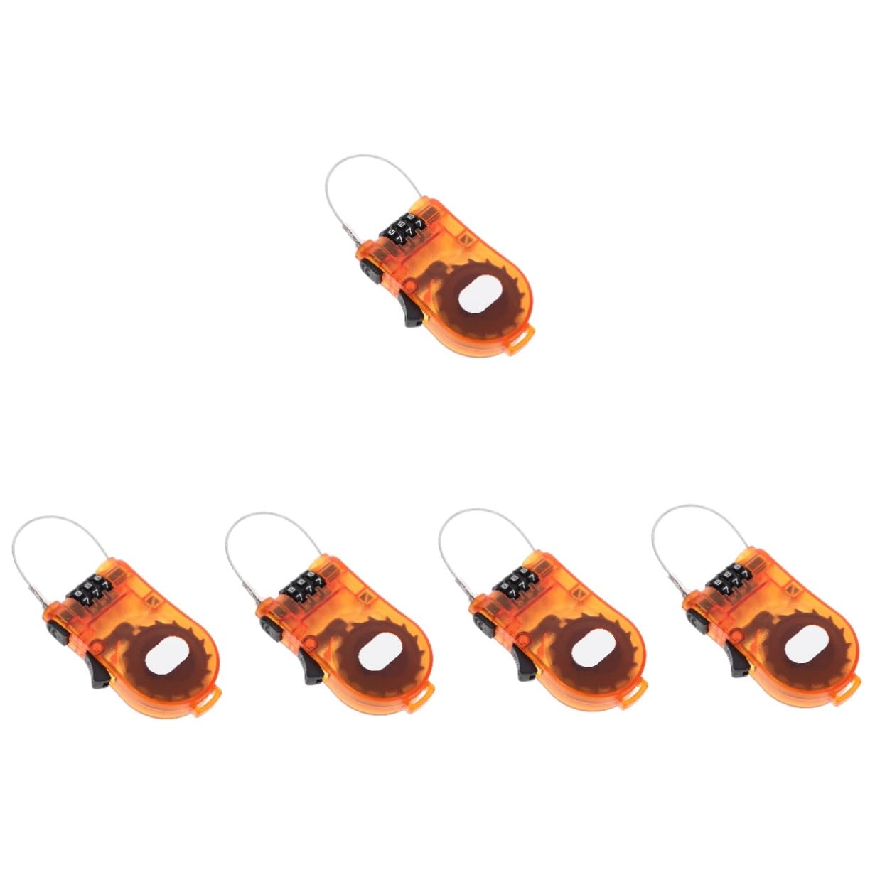 BESPORTBLE Lucchetto Per Scooter Con Password 5 Pezzi Robusto Lucchetto Per Sci Snowboard E