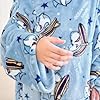 Softan Kids Snuggies Wearable Fleece Blanket with Sleeves & Foot Pocket for Kids Boys Girls, Lightweight Soft Blanket,Shark #3