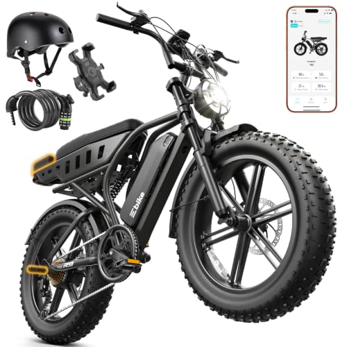 TST Electric Bike for Adults 1500W Peak 20" Fat Tire
