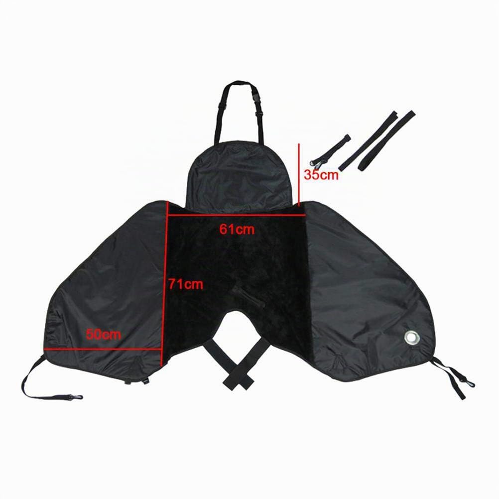 Protection des jambes scooter - Protection universelle contre les intempéries - Pour scooter - Avec bandes réfléchissantes sécurisées - Protège du vent, de la pluie et du froid
