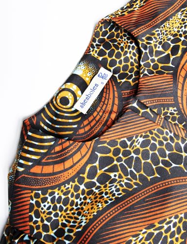 Image of SHENBOLEN Women African Print Jacket Dashiki Traditional Top Dress