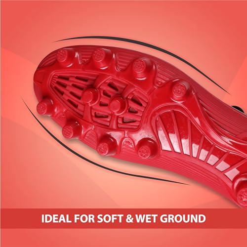 Image of Aivin First Strike Football Stud with TPU Sole with Direct Injection Molding Technology A Moulded Removable E.V.A Sockliner Light Weight Insole Pre-Molded