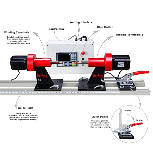 Maifield Archery Equipment Super Server Bow-String Serving Machine Compound Recurve Bow Crossbow Accessories #TOP1