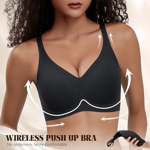 Soutien-gorge sans armature et sans couture anti-marques