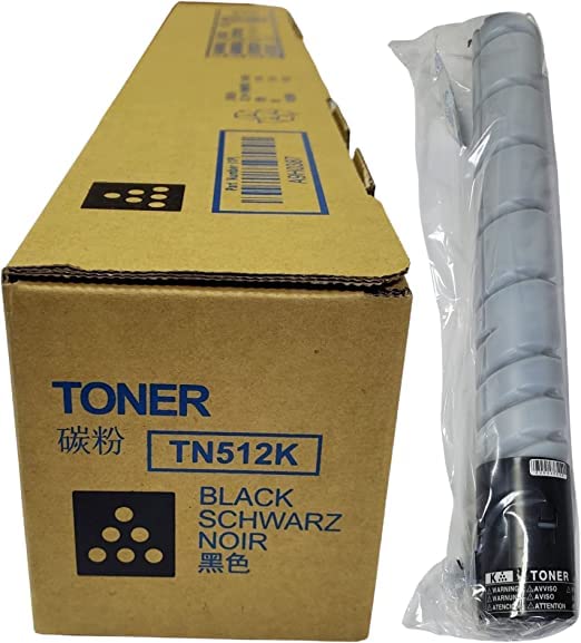 NAS - Bizhub Toner TN512 Black Compatible For Use in Konica Minolta C454,554