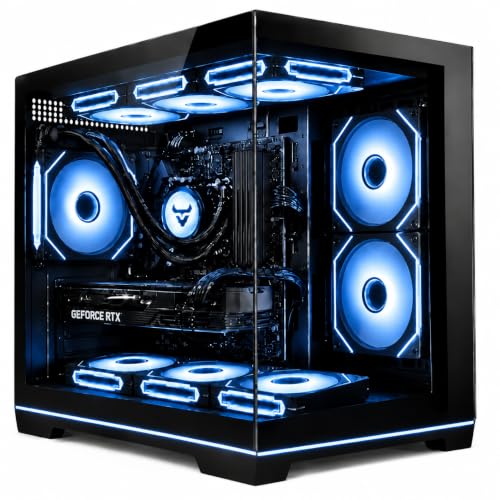 Image of Gaming PC Desktop Computer i7 11700F up to 4.9GHz, RTX 5050 8GB GDDR6