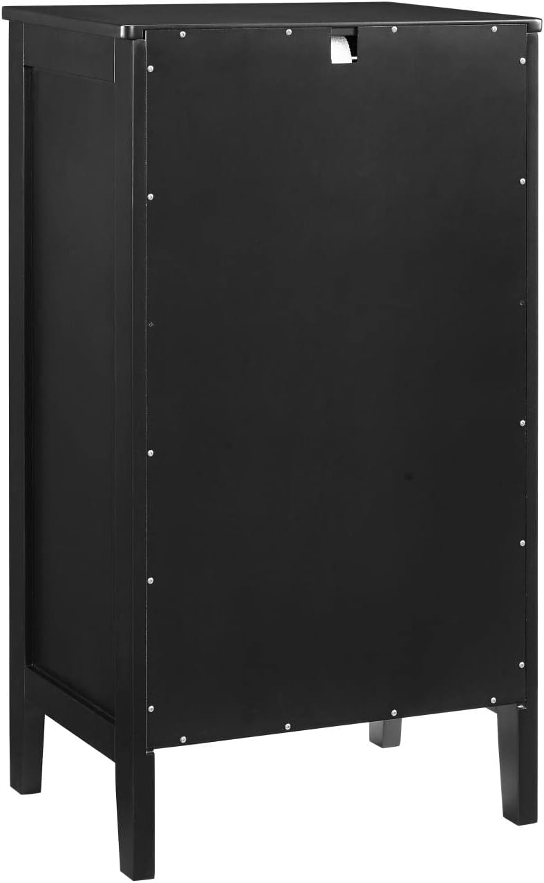 Linon Cabinet, Black