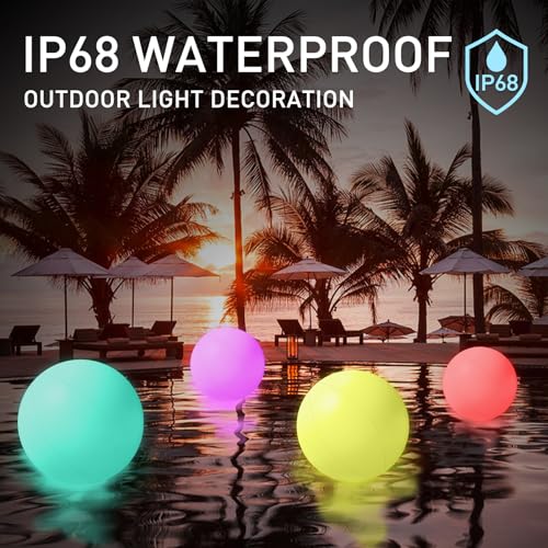 MIAOKE-Pool-Toys-16-Inch-5-Pack-16-Lighting-and-4-Modes-LED-Beach-Ball-with-Remote-ControlSuitable-for-Pool-Games-Night-Summer-Pool-PartyOutdoor-Teen-Adult-Family-Games MIAOKE Pool Toys 16 Inch 5 Pack 16 Lighting and 4 Modes LED Beach Ball with Remote ControlSuitable for Pool Games Night Summer Pool PartyOutdoor Teen Adult Family Games
