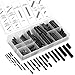 Neiko 50412A Roll Pin Assortment Set with Storage Case, 315 Pieces | Spring Steel