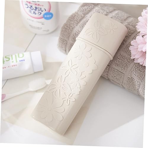 Miniatura 7 de Caja de cepillo de dientes de viaje, taza de pasta de dientes al aire libre, estuche para cepillos de dientes de viaje, soporte para cepillos de