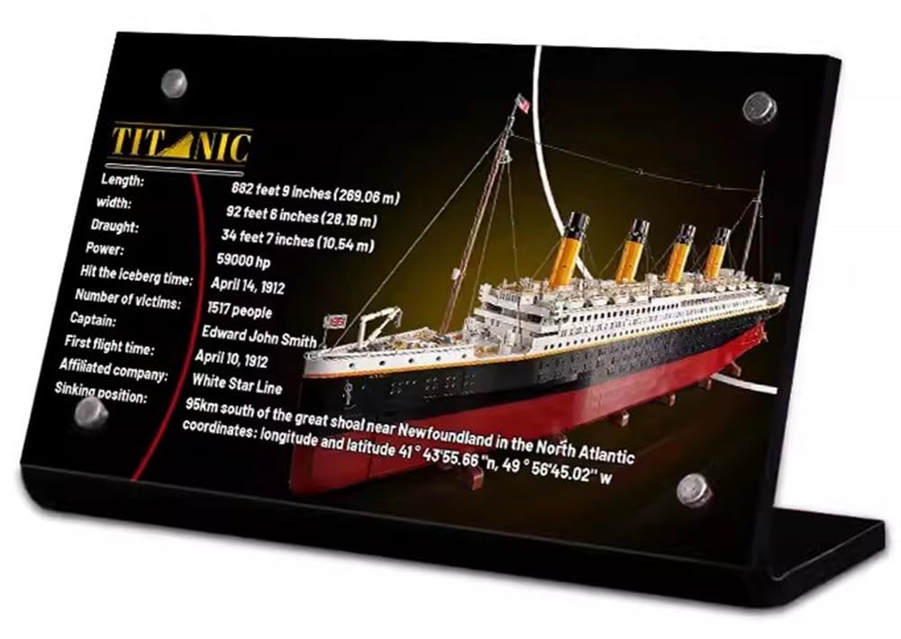 Amazon.co.jp: レゴタイタニック(10294)対応ディスプレイケース