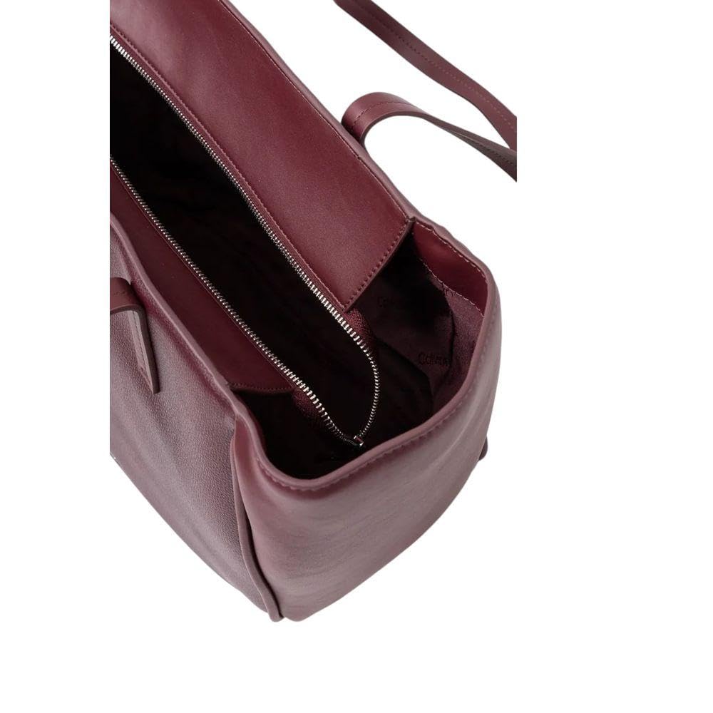 Calvin Klein Refine Medium Shopper, Vino