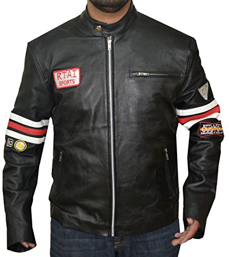 Jasperz Hugh Laurie House MD Dr. Gregory Cow leather Jacket.,XXS-3XL