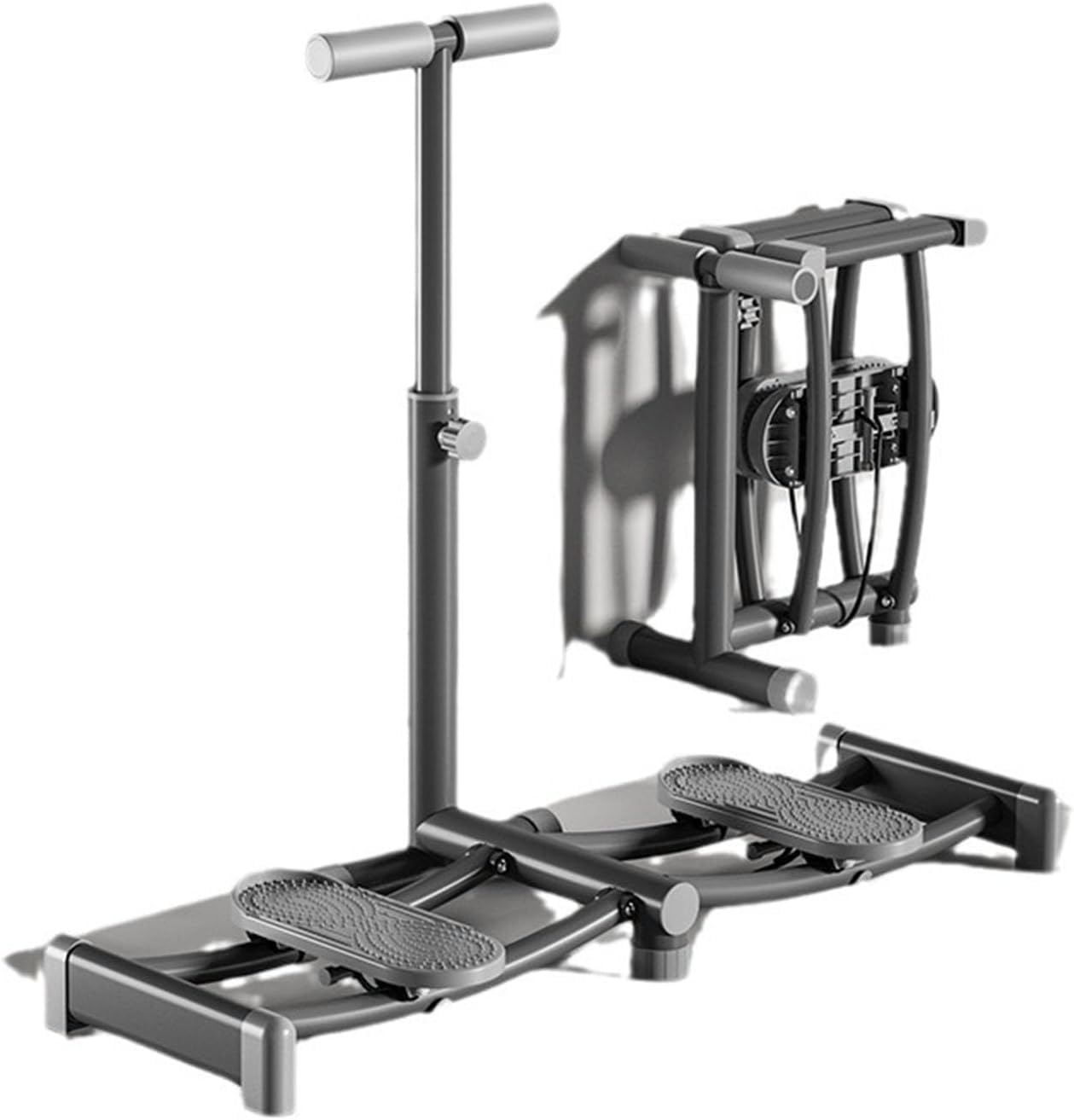 Tragbarer Pedaltrainer im Ski-Stil – hohe Tragfähigkeit für Beine, Oberschenkel, Gesäß- und Beckenbodentrainer mit rutschfestem PP-Pedal