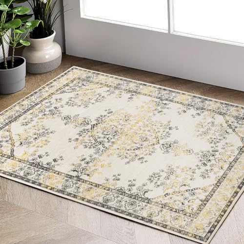 Tapete decorativo Boho Floral 2x3 Carvapet miniatura 1