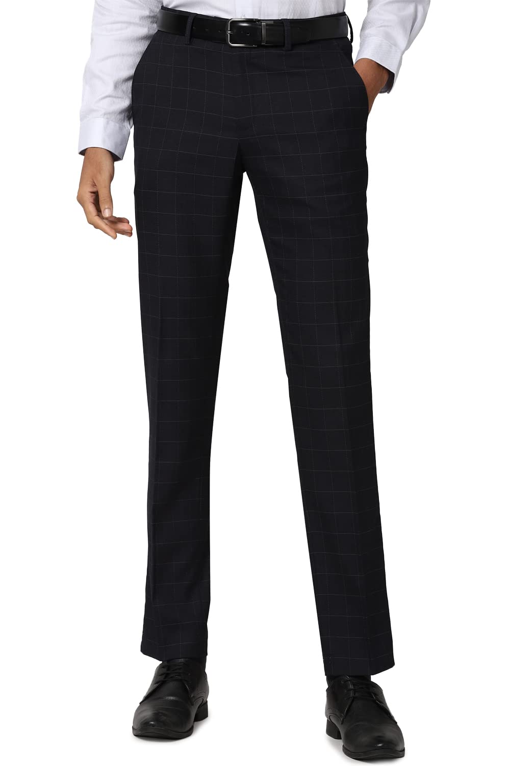 peter england Men's Slim Work Utility Pants-picture-23