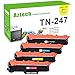Price comparison product image Aztech Compatible Toner Cartridge Replacement for Brother TN247BK TN247 TN-247C TN-247M TN-247Y TN243 for Brother DCP-L3550CDW MFC-L3750CDW HL-L3210CW HL-L3270CDW HL-L3230CDW MFC-L3730CDN DCP-L3510CDW